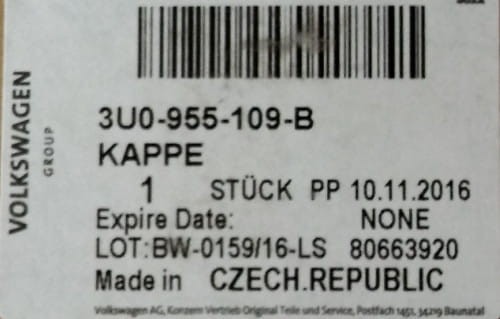etykieta produktu