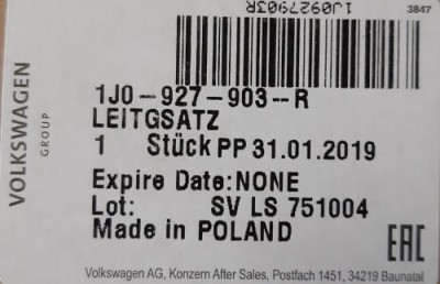 etykieta produktu