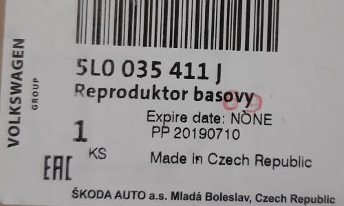 etykieta produktu