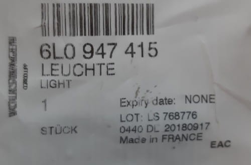 etykieta produktu