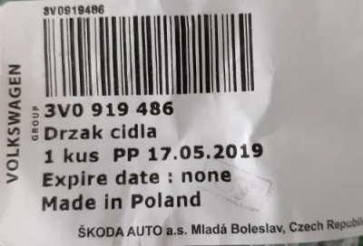 etykieta produktu