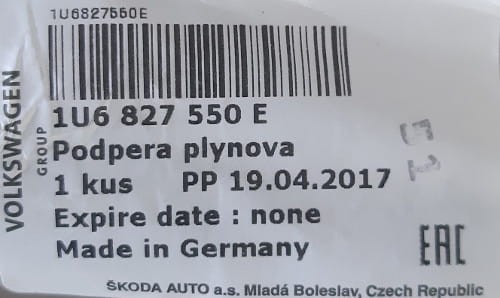 etykieta produktu