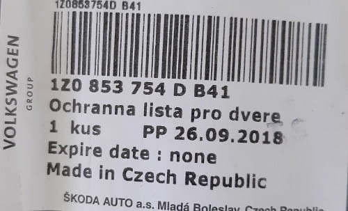etykieta produktu