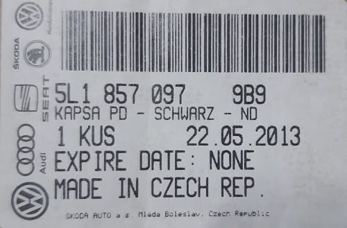 etykieta produktu