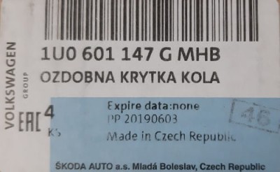 etykieta produktu