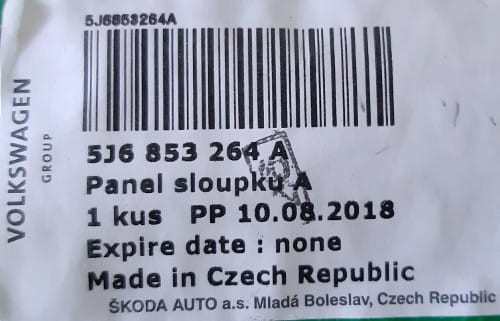 etykieta produktu