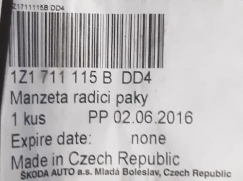 etykieta produktu