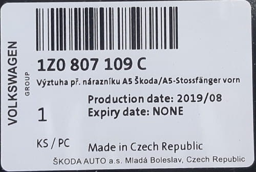 etykieta produktu