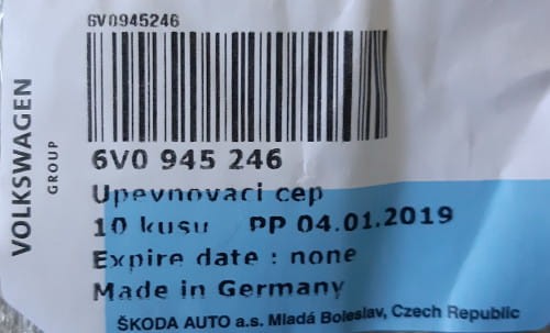 etykieta produktu