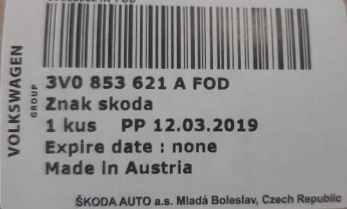 etykieta produktu