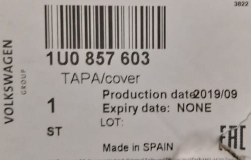 etykieta produktu