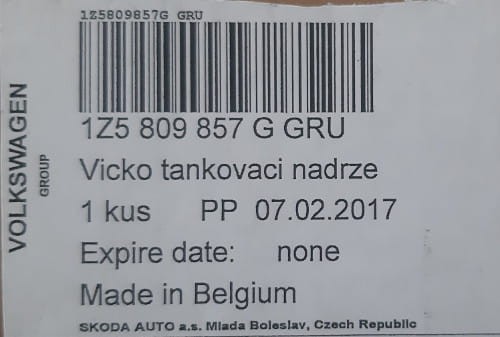 etykieta produktu