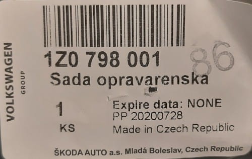 etykieta produktu