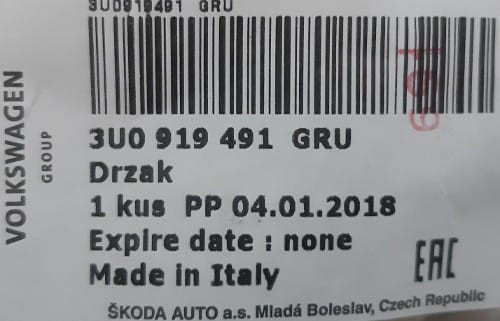 etykieta produktu