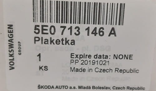 etykieta produktu