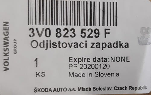 etykieta produktu