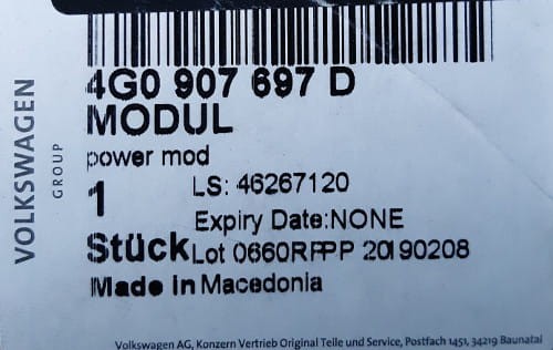 etykieta produktu