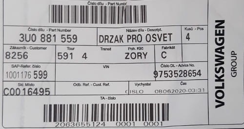 etykieta produktu