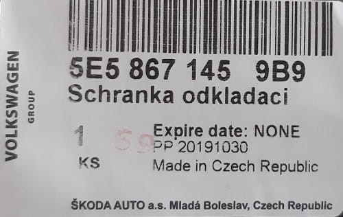 etykieta produktu