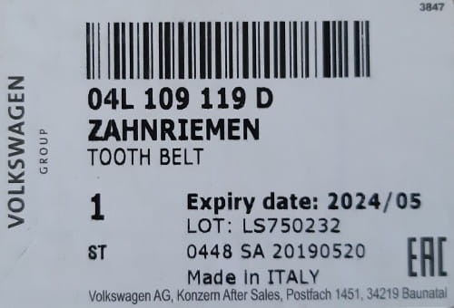 etykieta produktu