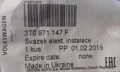etykieta produktu