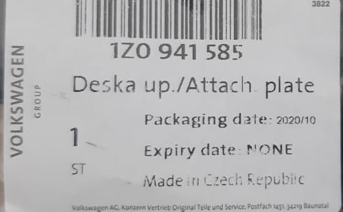 etykieta produktu
