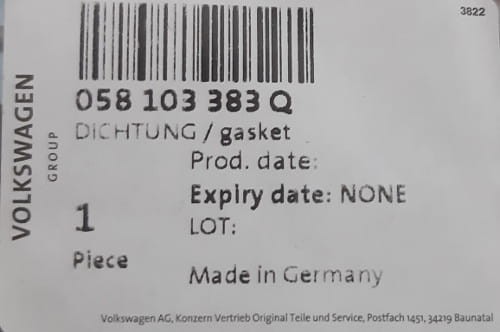 etykieta produktu