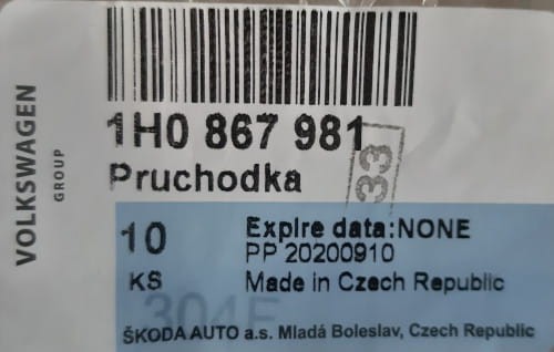 etykieta produktu