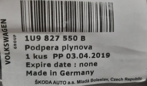 etykieta produktu