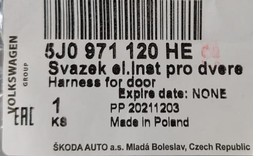 etykieta produktu