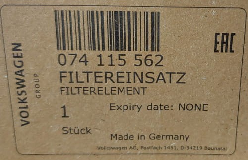 etykieta produktu