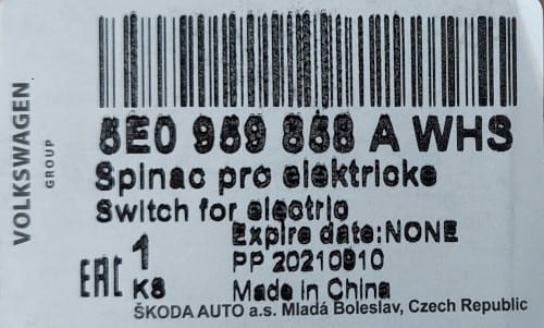 etykieta produktu