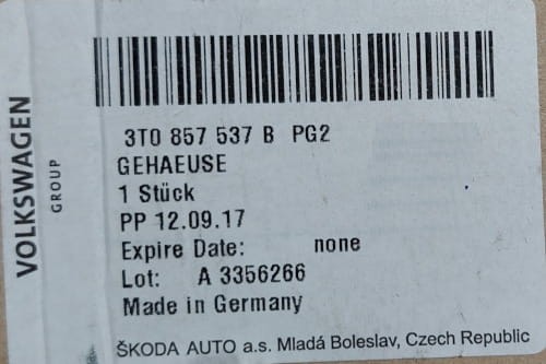 etykieta produktu