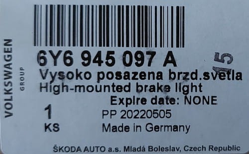 etykieta produktu