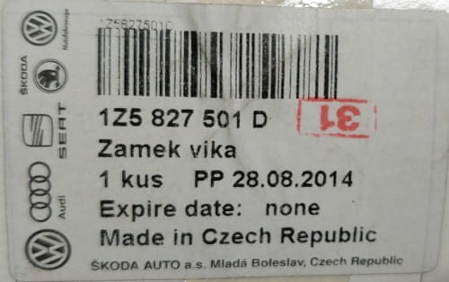 etykieta produktu