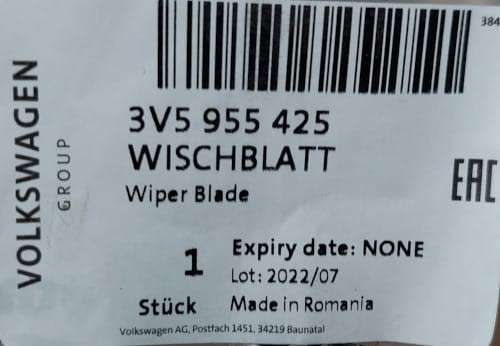 etykieta produktu