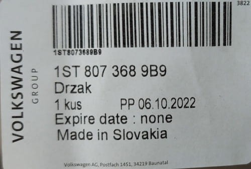 etykieta produktu