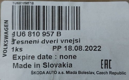 etykieta produktu