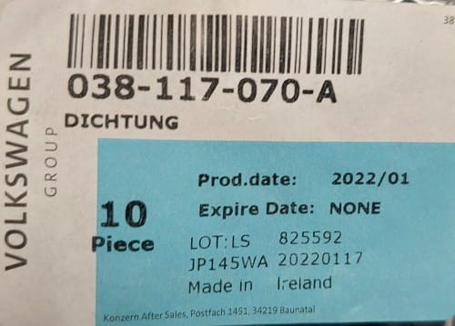 etykieta produktu
