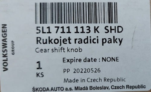 etykieta produktu