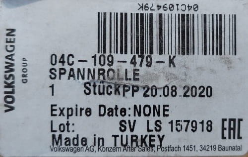 etykieta produktu