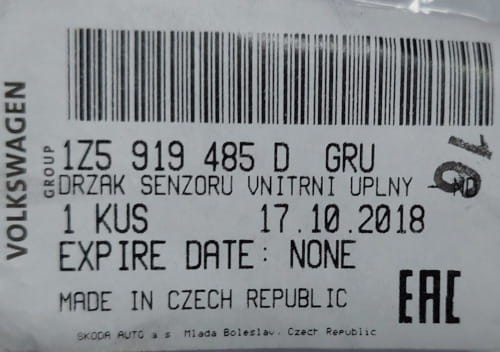 etykieta produktu