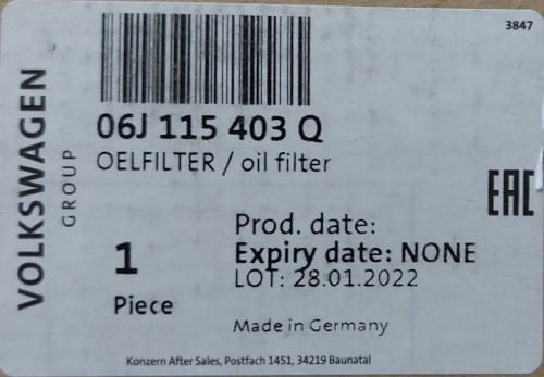 etykieta produktu