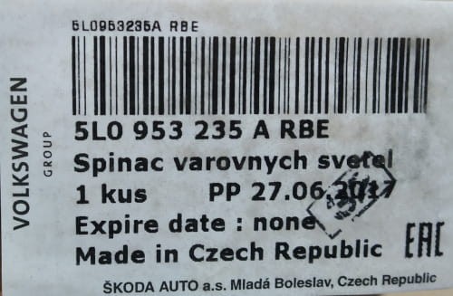 etykieta produktu