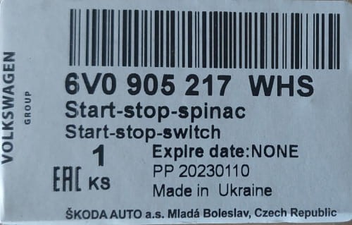 etykieta produktu