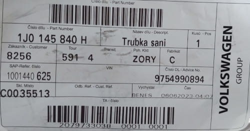etykieta produktu