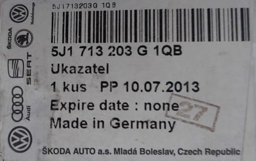 etykieta produktu