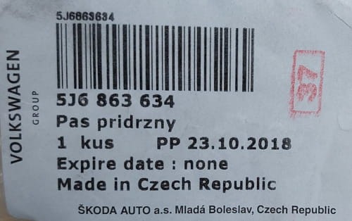 etykieta produktu