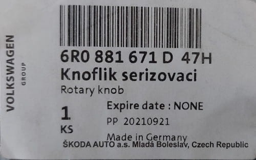 etykieta produktu