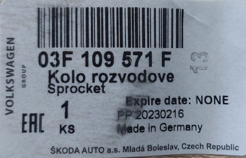 etykieta produktu